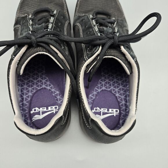 Dansko Peggy Women's Waterproof Black Shoes Vibram Sole Size 6.5/37 - Picture 9 of 14